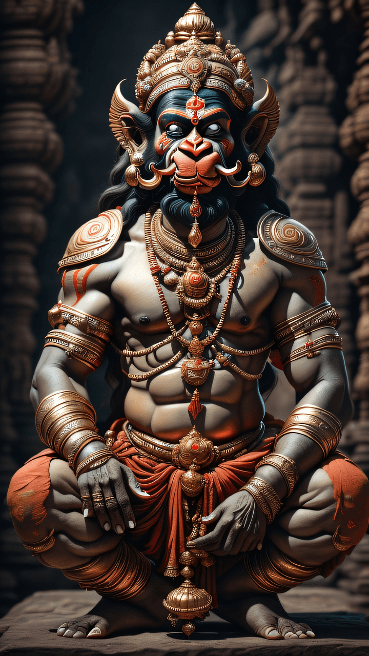 Bajrang Bali Wallpapers K Hd Bajrang Bali Backgrounds On Wallpaperbat