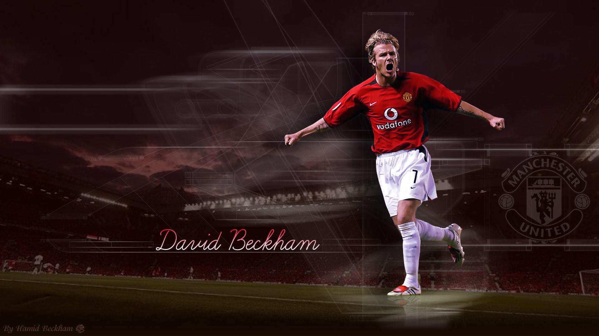 Beckham Manchester United Wallpapers K Hd Beckham Manchester United