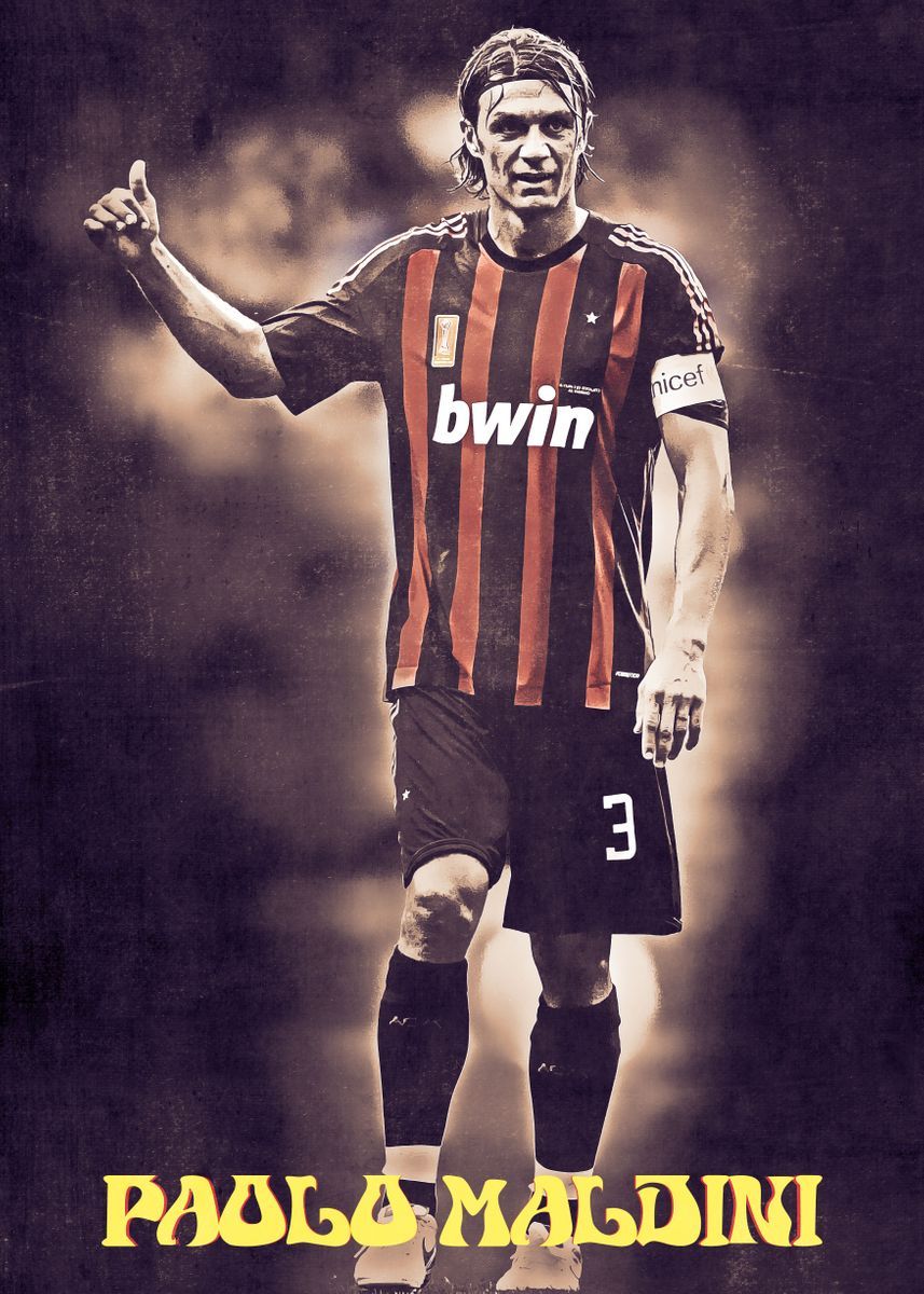 Paolo Maldini Wallpapers K Hd Paolo Maldini Backgrounds On Wallpaperbat