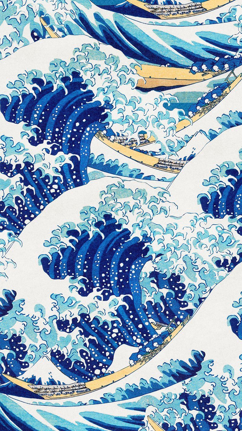 The Great Wave Wallpapers K Hd The Great Wave Backgrounds On