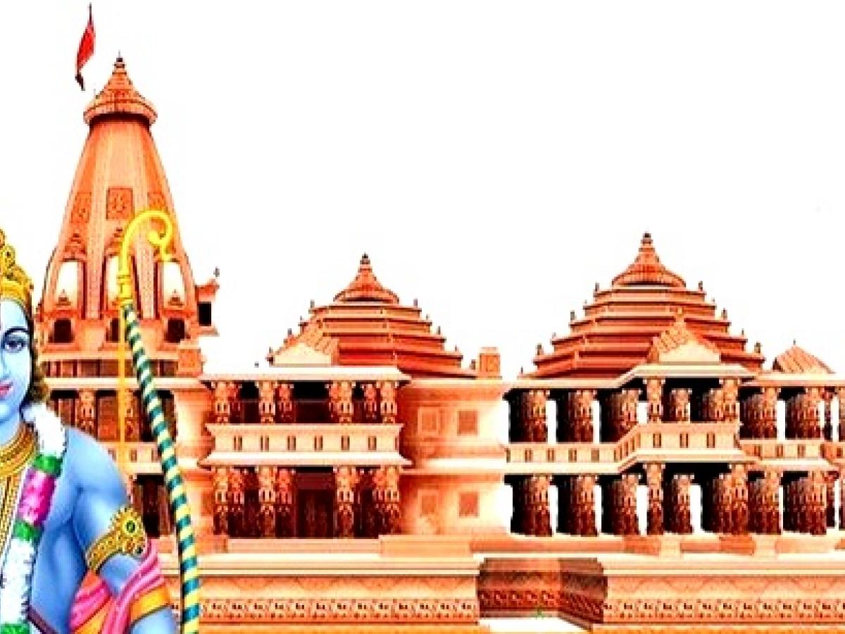 Ram Mandir Wallpapers K Hd Ram Mandir Backgrounds On Wallpaperbat