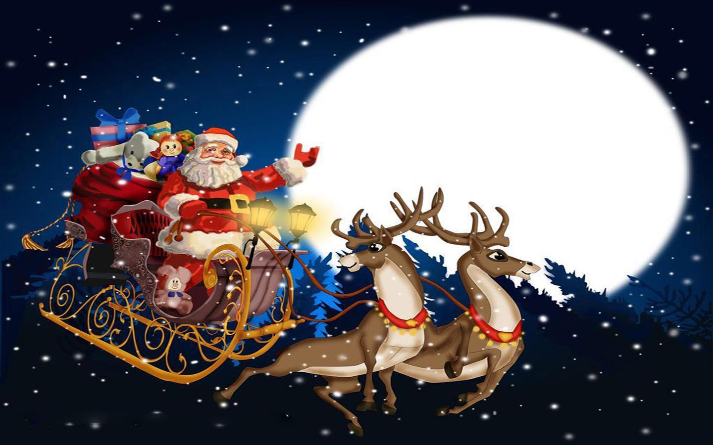 Santa Claus Wallpapers 4k HD Santa Claus Backgrounds On WallpaperBat