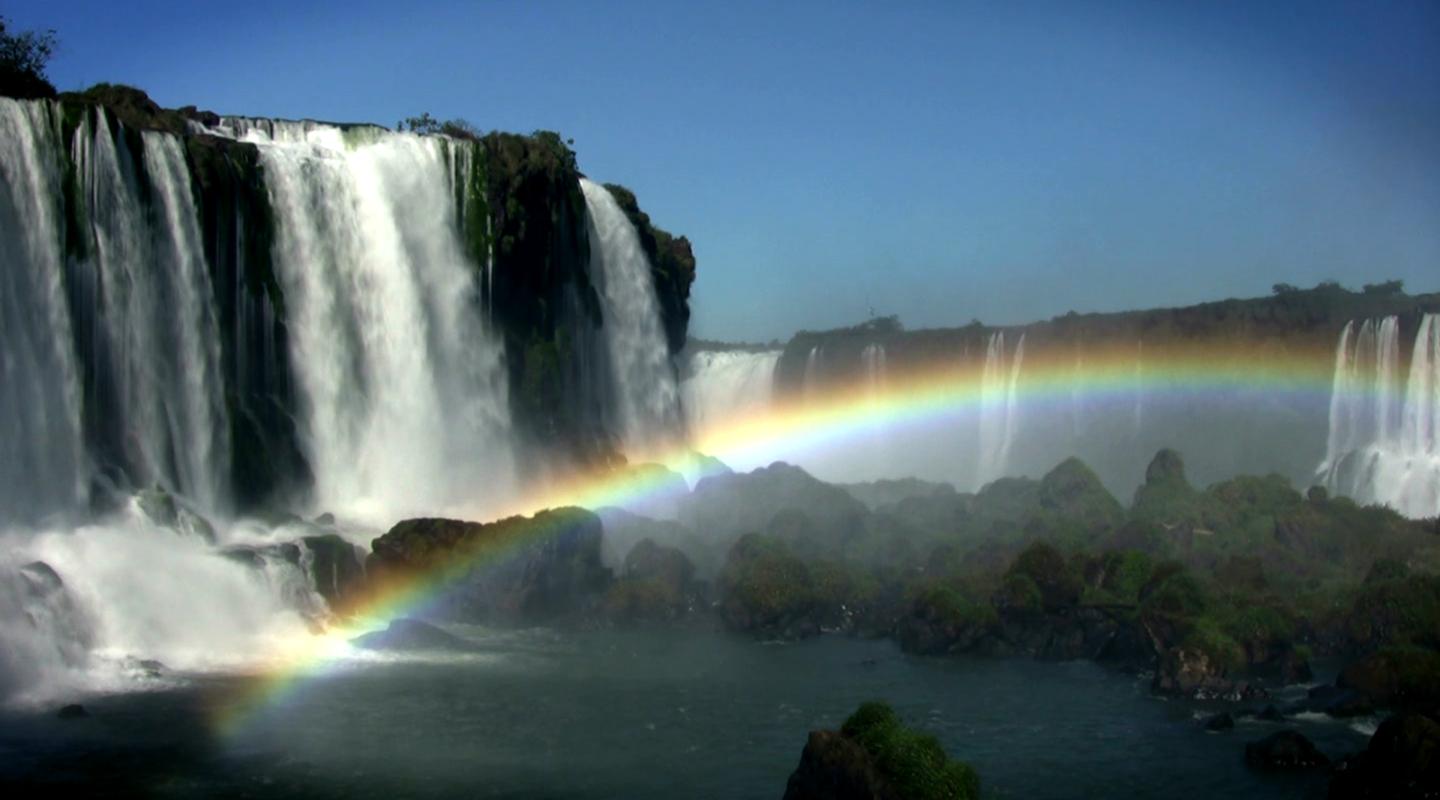 Rainbow Waterfall Wallpapers K Hd Rainbow Waterfall Backgrounds On