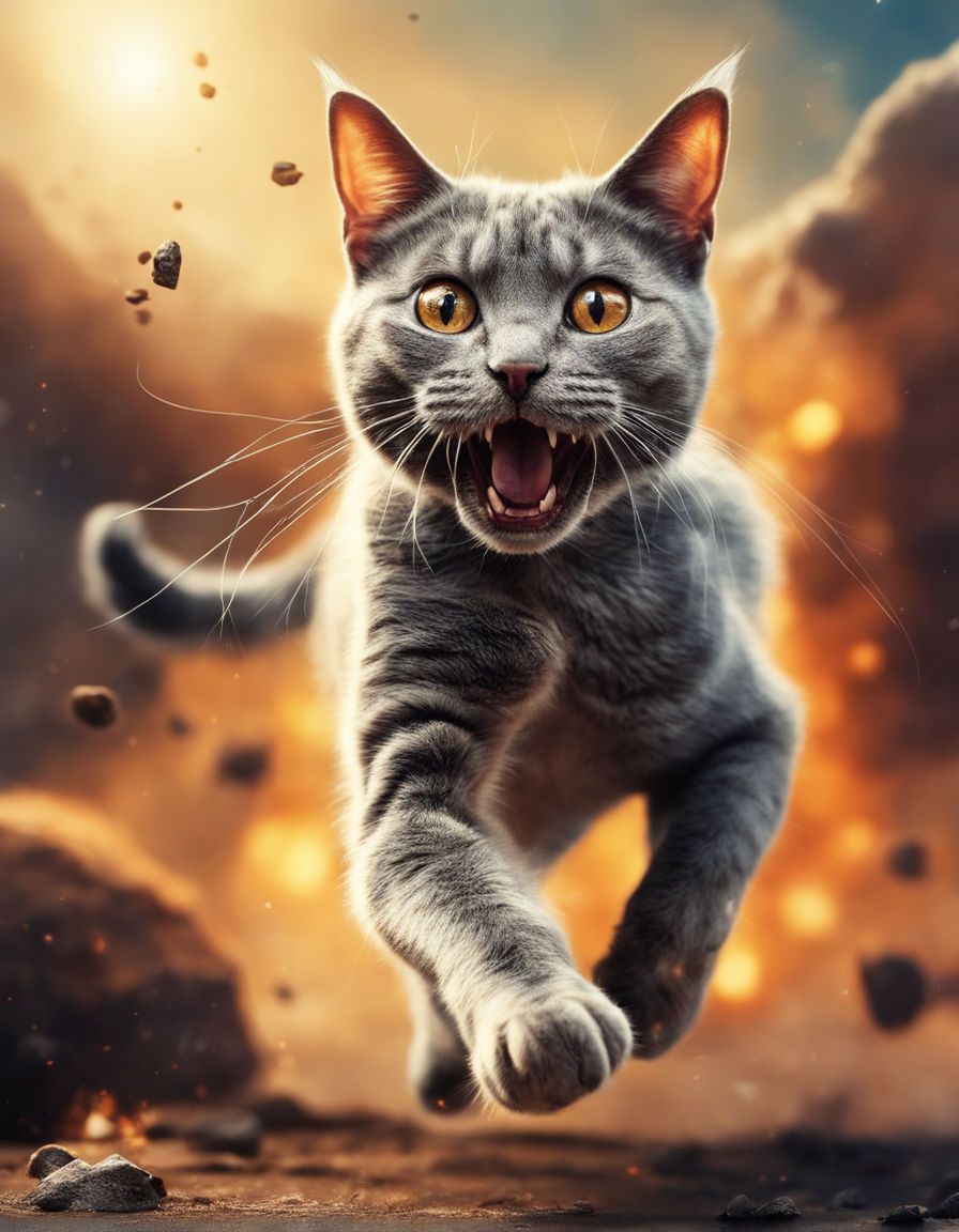 Crazy Cat Wallpapers K Hd Crazy Cat Backgrounds On Wallpaperbat