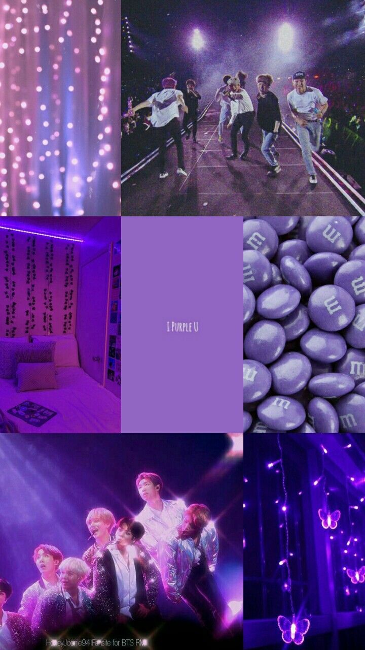 BTS Purple Aesthetic Wallpapers 4k HD BTS Purple Aesthetic