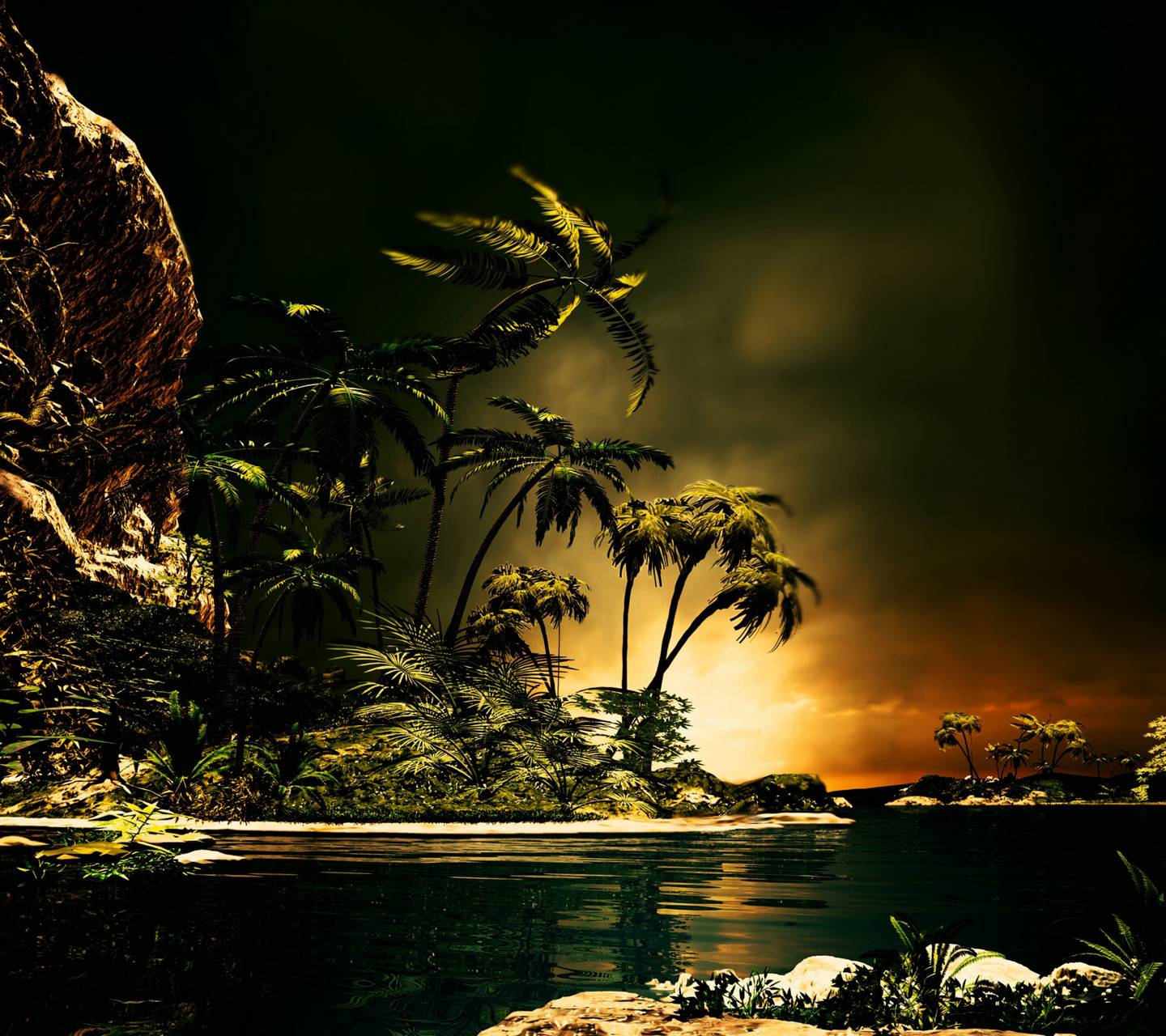 Dark Island Wallpapers 4k HD Dark Island Backgrounds On WallpaperBat