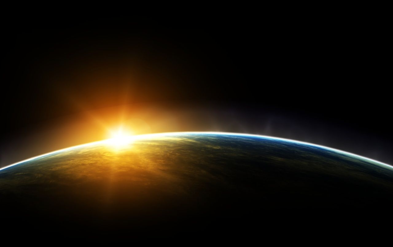 Earth Sunrise Wallpapers 4k HD Earth Sunrise Backgrounds On WallpaperBat