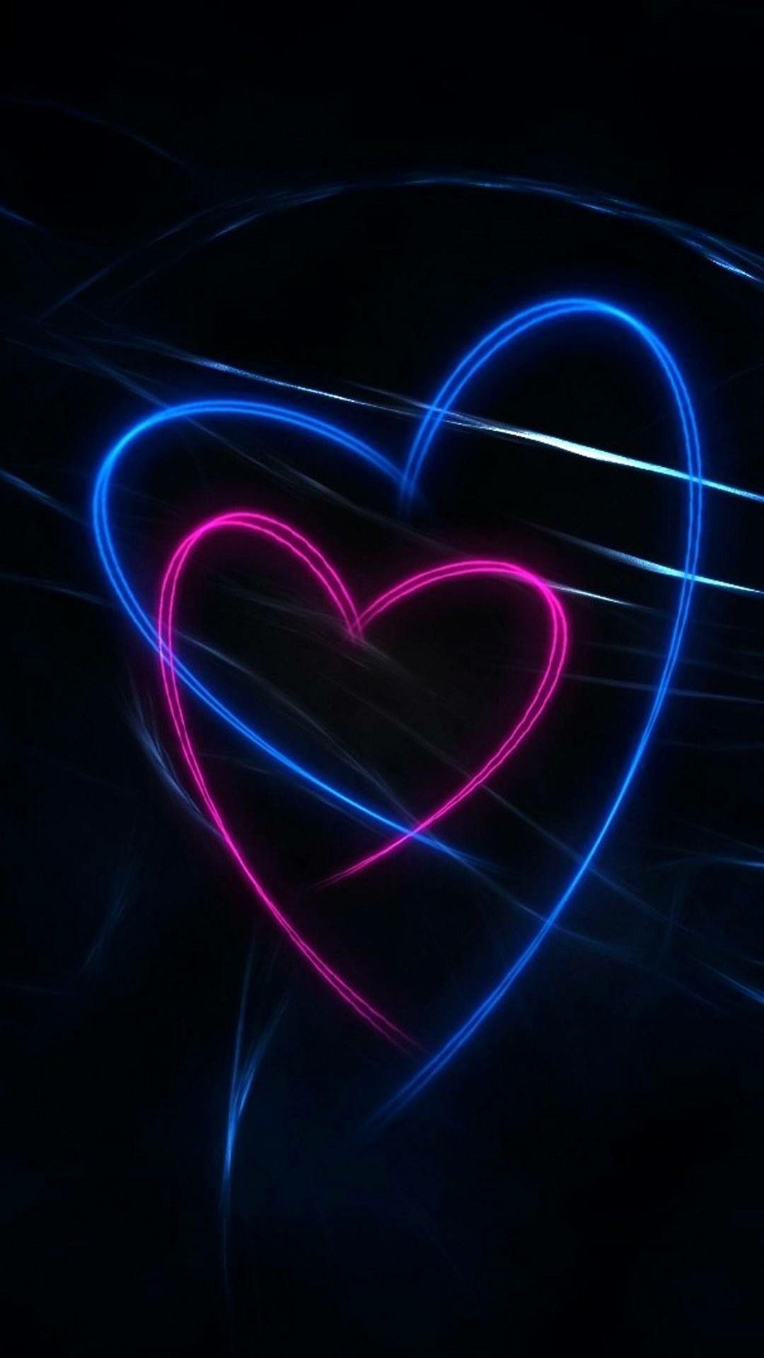 Blue Pink Heart Wallpapers 4k HD Blue Pink Heart Backgrounds On