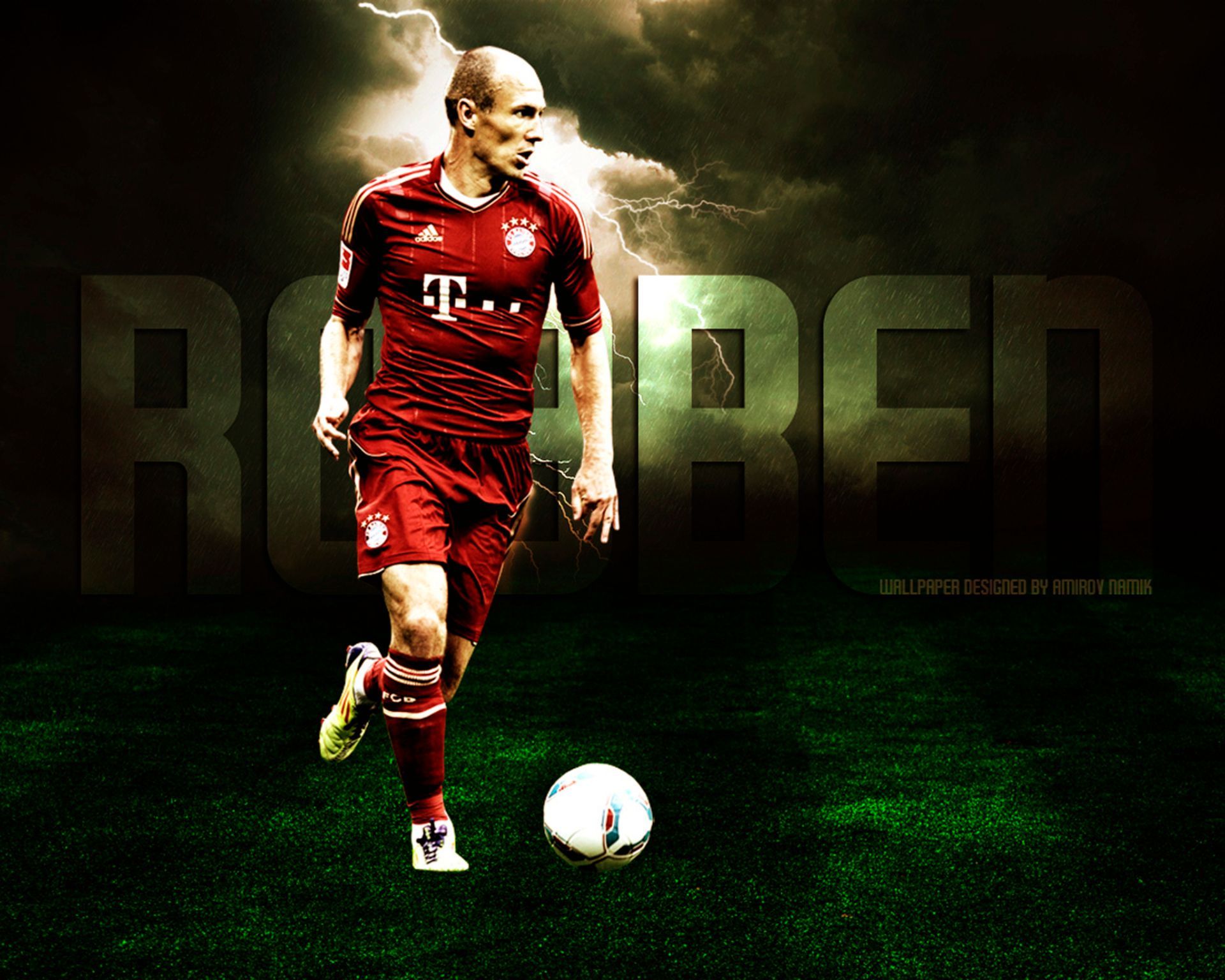 Arjen Robben Wallpapers K Hd Arjen Robben Backgrounds On Wallpaperbat