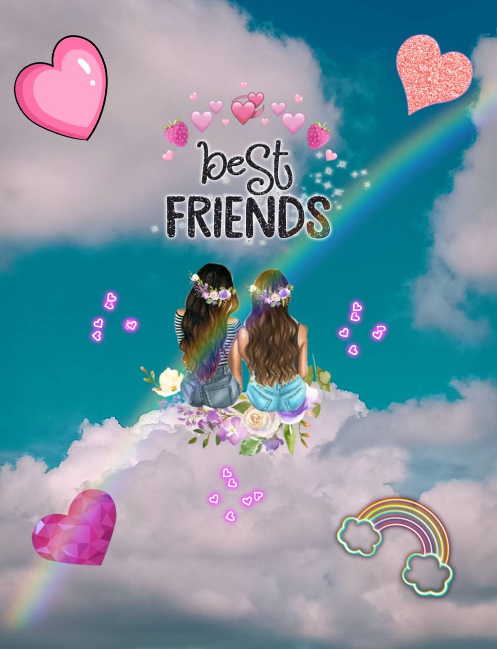 Best Friend Wallpapers K Hd Best Friend Backgrounds On Wallpaperbat