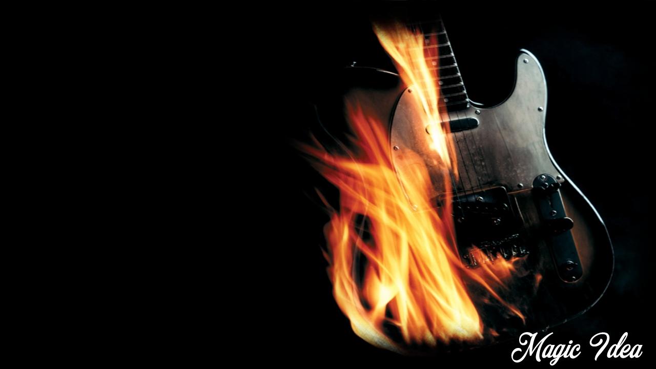 Cool Guitars On Fire Wallpapers 4k HD Cool Guitars On Fire