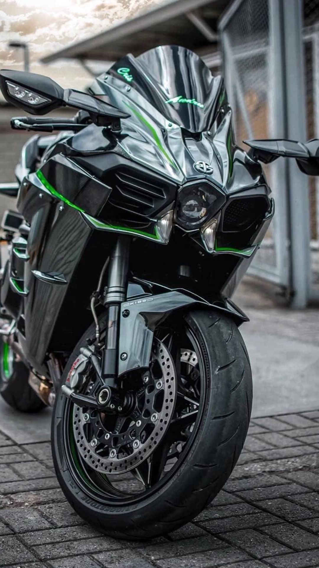 Kawasaki H2r Wallpapers 4k HD Kawasaki H2r Backgrounds On WallpaperBat