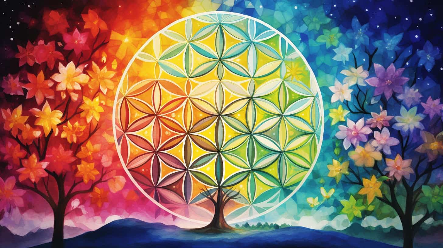 Flower Of Life Wallpapers K Hd Flower Of Life Backgrounds On