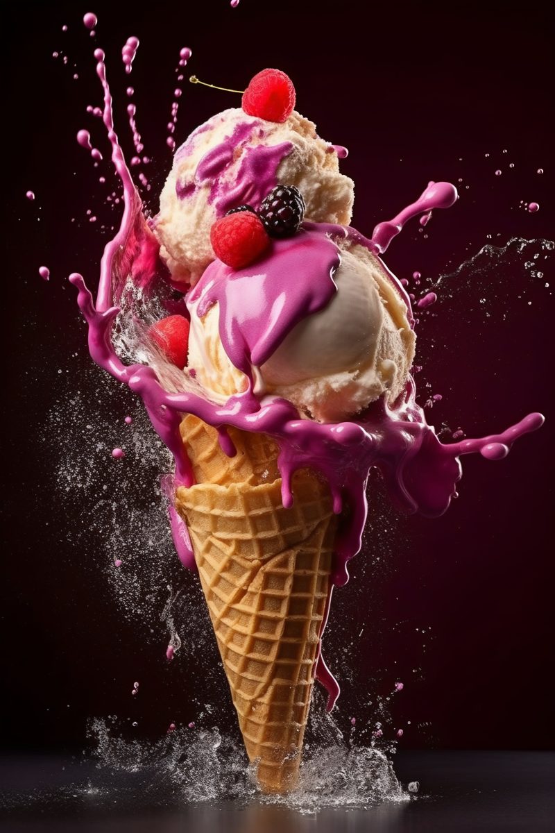 Ice Cream Cone Wallpapers K Hd Ice Cream Cone Backgrounds On