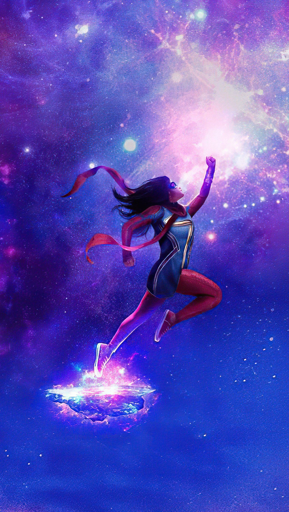 Ms Marvel Wallpapers 4k HD Ms Marvel Backgrounds On WallpaperBat