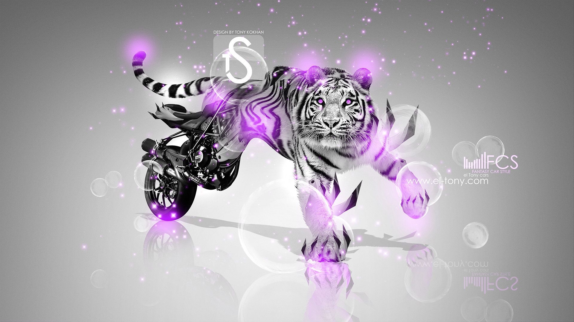 Neon Tiger Wallpapers 4k HD Neon Tiger Backgrounds On WallpaperBat