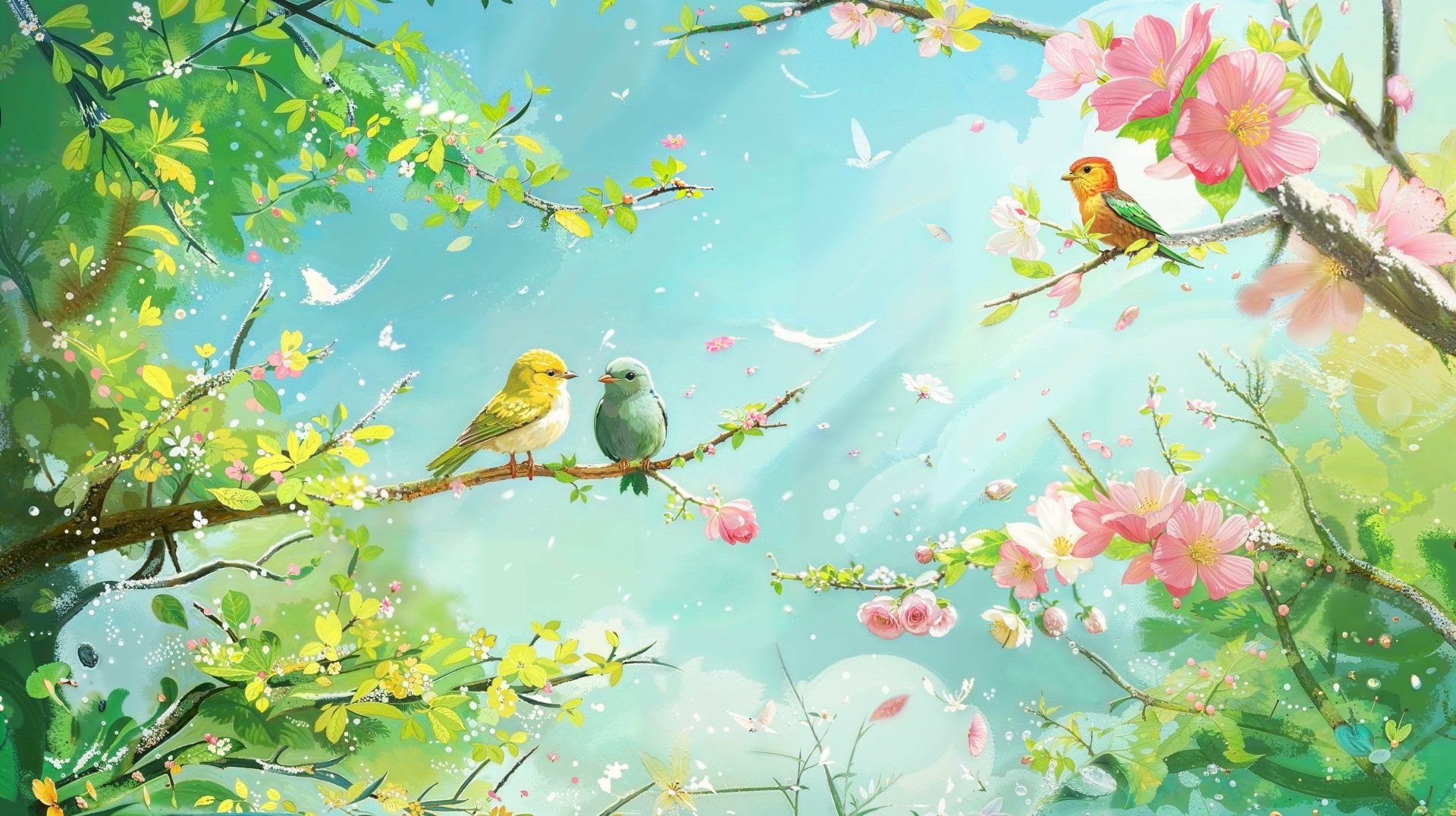 1920x1076 Birds 4K Ultra HD Wallpaper by Phaethon Wallpaper