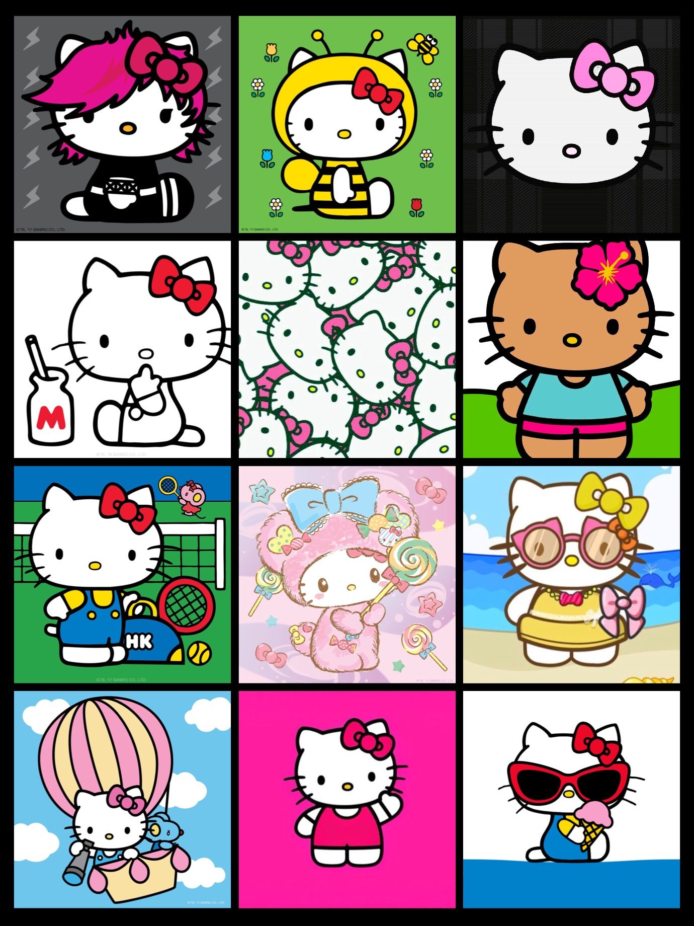 Hello kitty 6. Хэллоу Китти коллаж. Коллаж с Хеллоу Китти. Хелло Китти эмоции. Хеллоу Китти Эстетика коллаж.