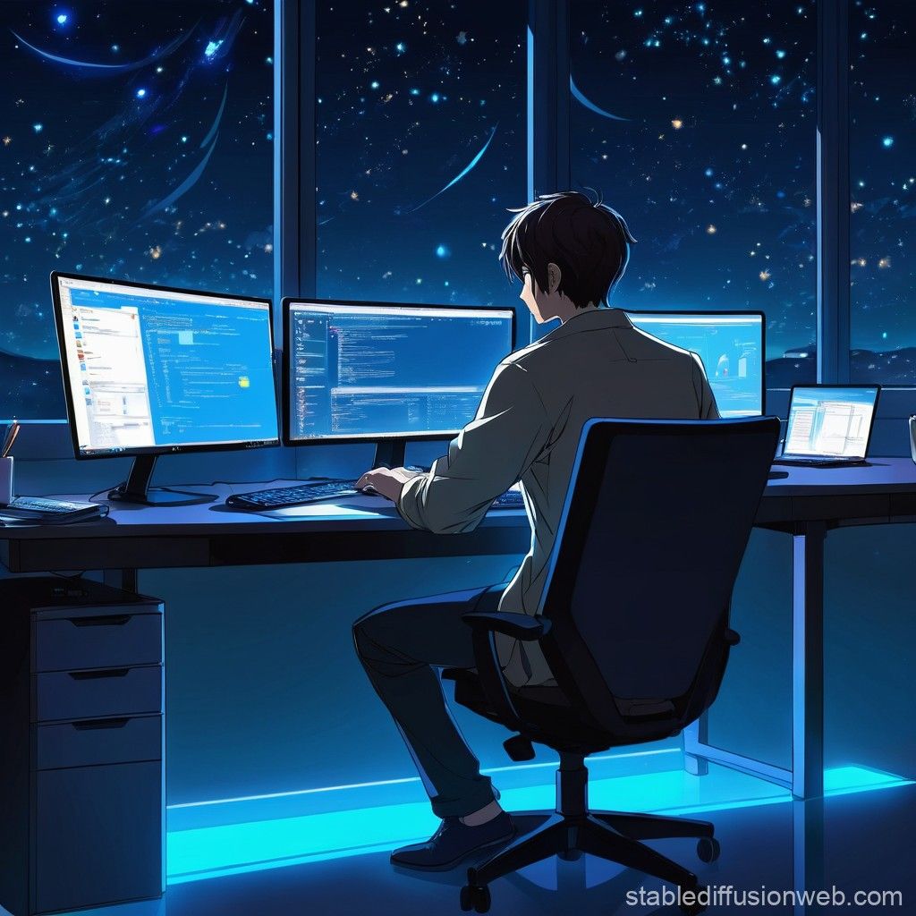Anime Programmer Wallpapers - 4k, HD Anime Programmer Backgrounds on ...