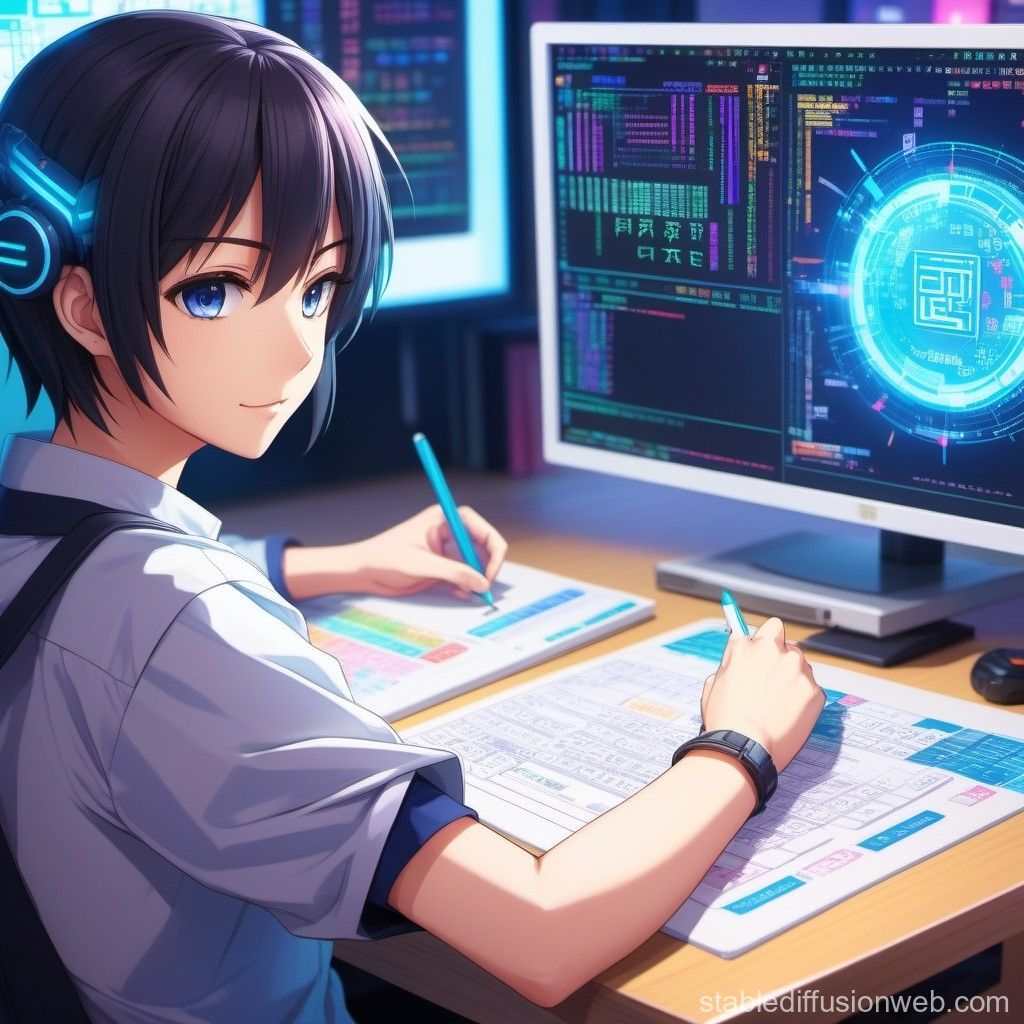 Anime Programmer Wallpapers - 4k, HD Anime Programmer Backgrounds on ...