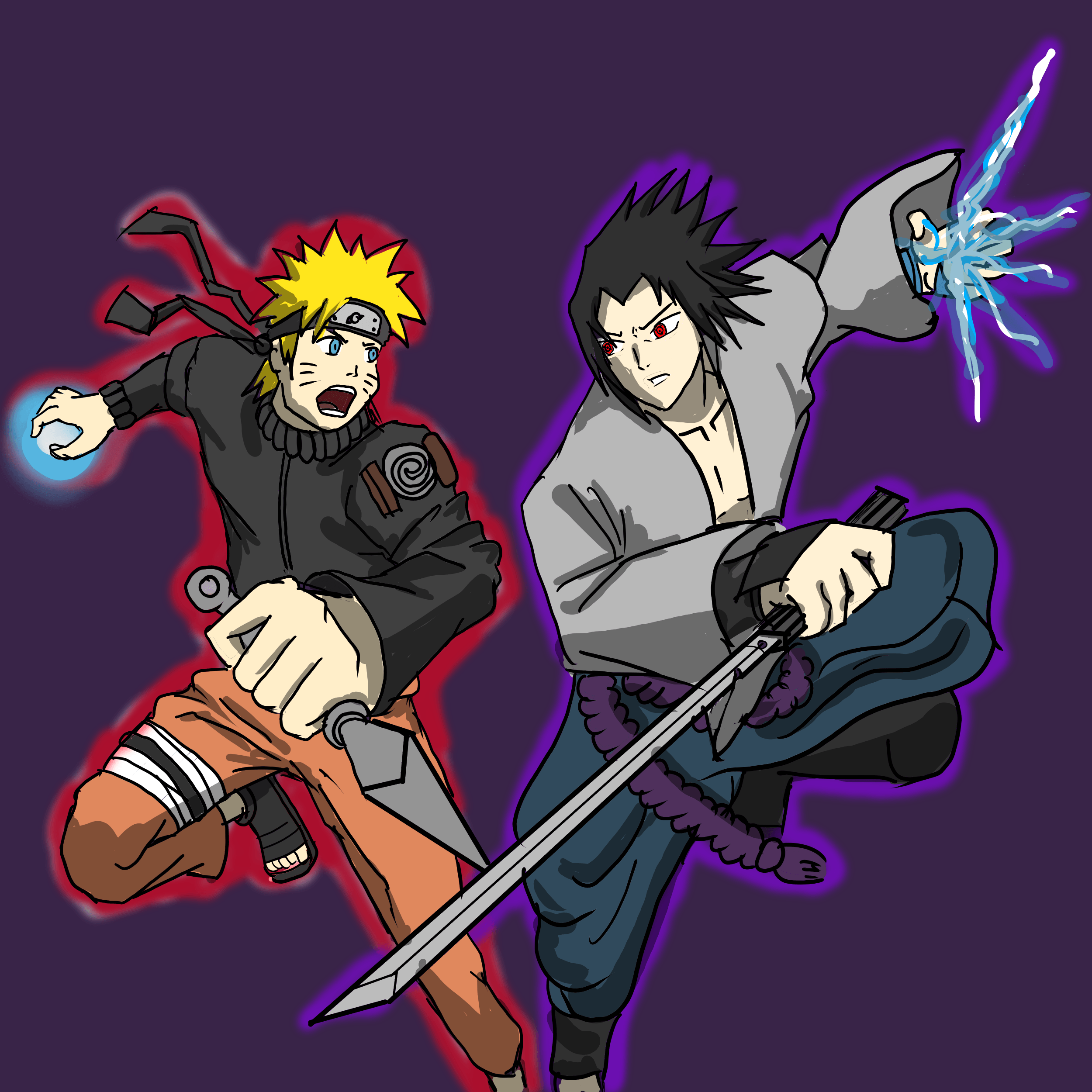 Naruto Vs Sasuke Wallpapers - 4k, HD Naruto Vs Sasuke Backgrounds on ...