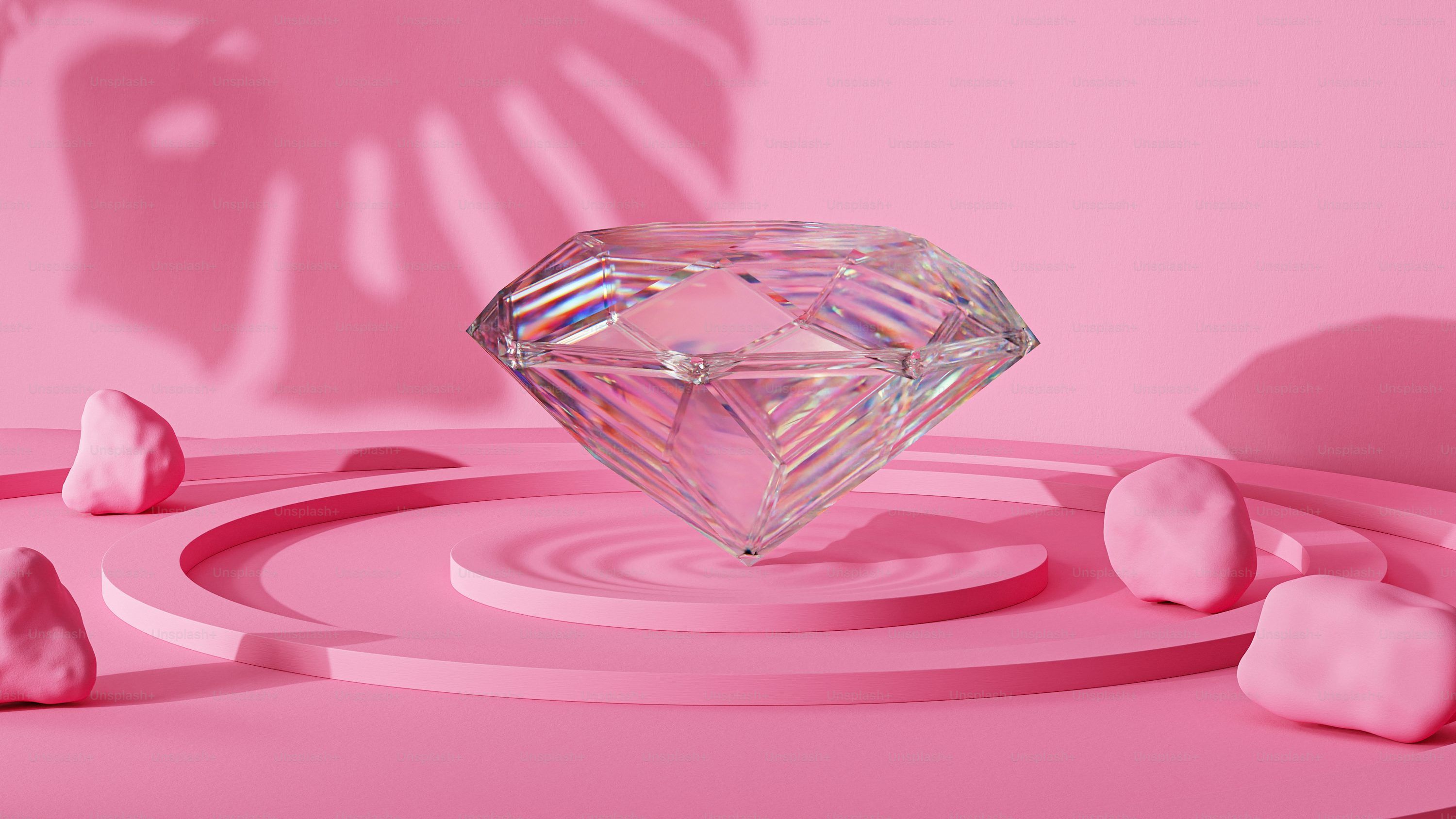 3000x1688 Pink Diamond Pictures | Download Free ... Wallpaper