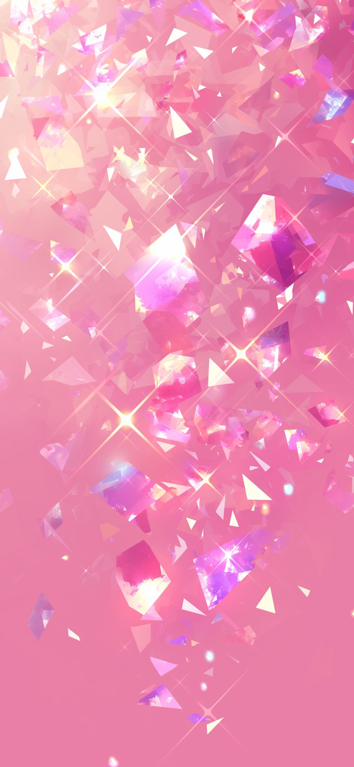 1183x2560 Shimmering Diamond Pink Wallpapers ... Wallpaper