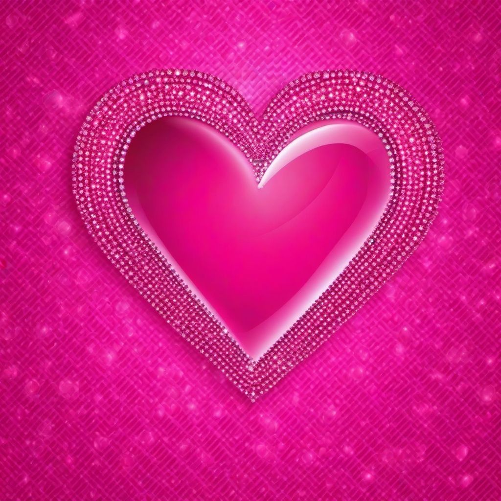 1024x1024 Heart Background Wallpaper - Pink ... Wallpaper