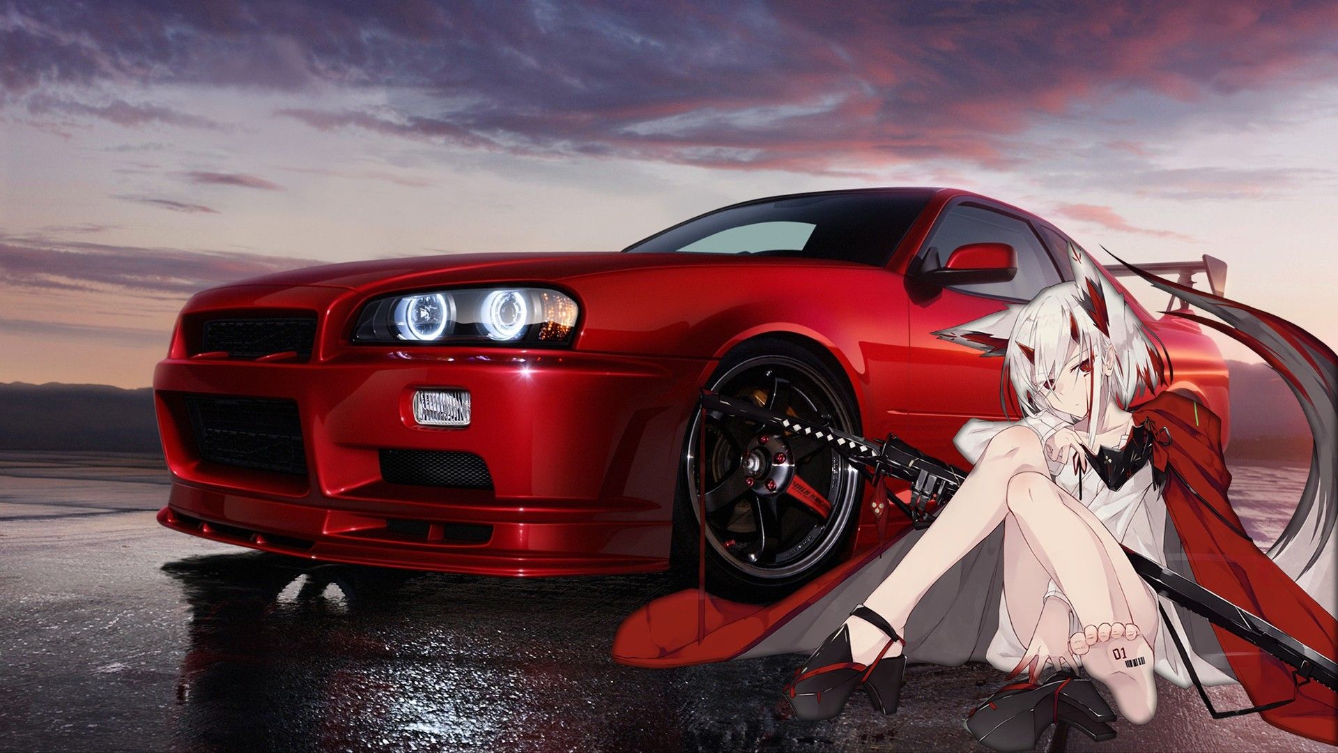 Anime Car Wallpapers - 4k, HD Anime Car Backgrounds on WallpaperBat