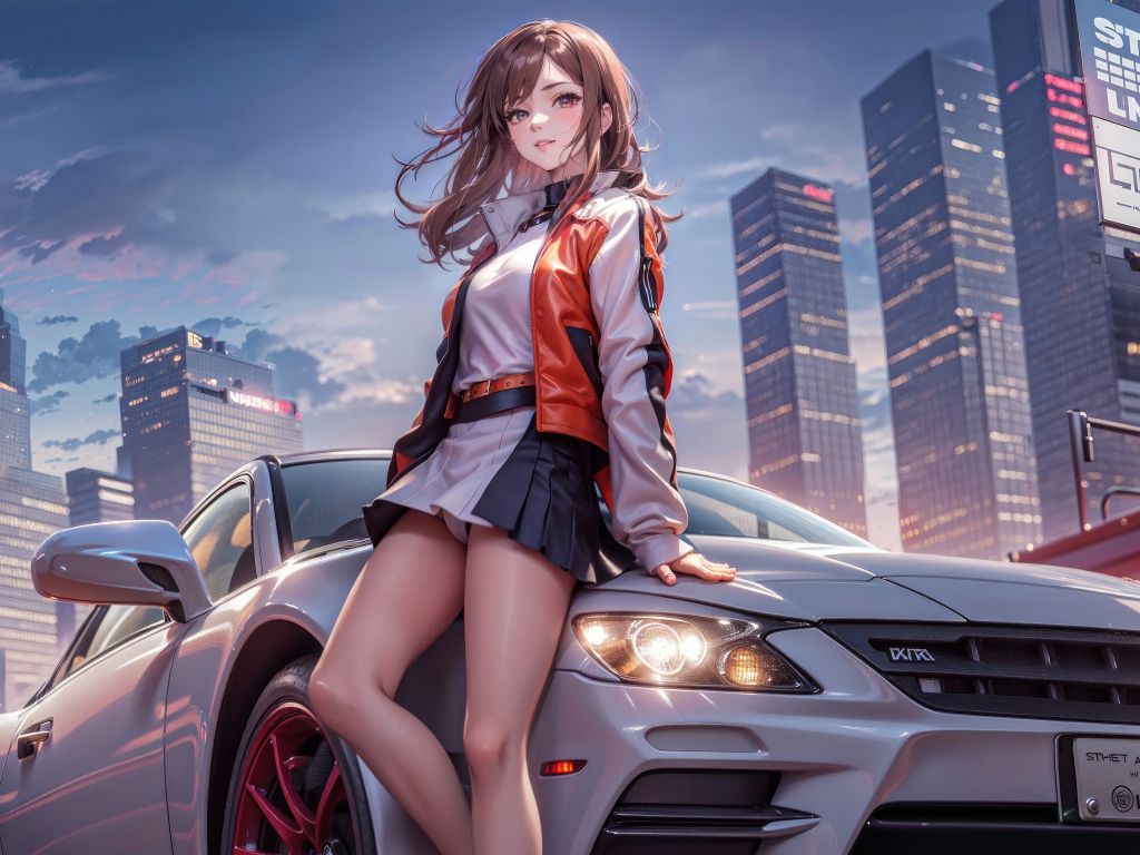 Anime Car Wallpapers - 4k, HD Anime Car Backgrounds on WallpaperBat