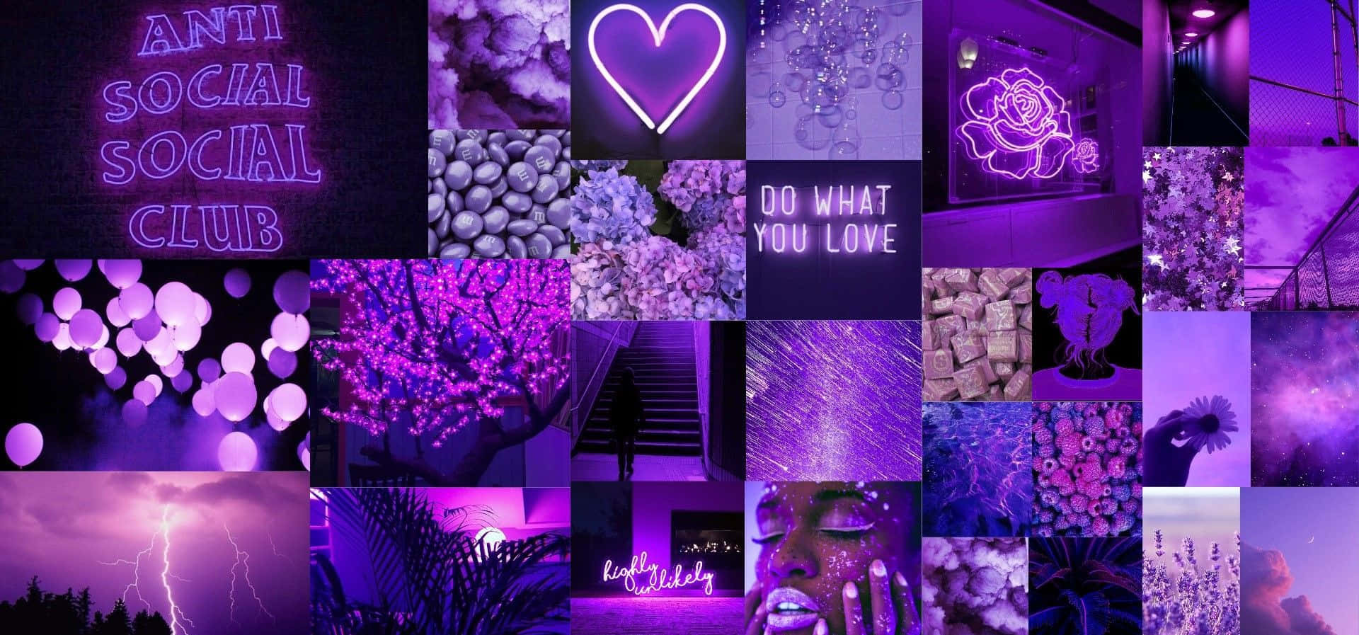 Explore purple aesthetic design ideas and free templates to make