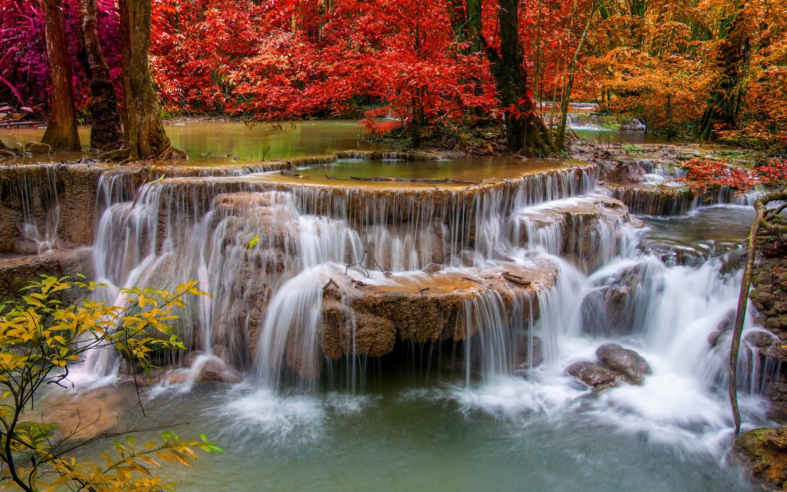 Waterfall Landscape Wallpapers - 4k, HD Waterfall Landscape Backgrounds ...