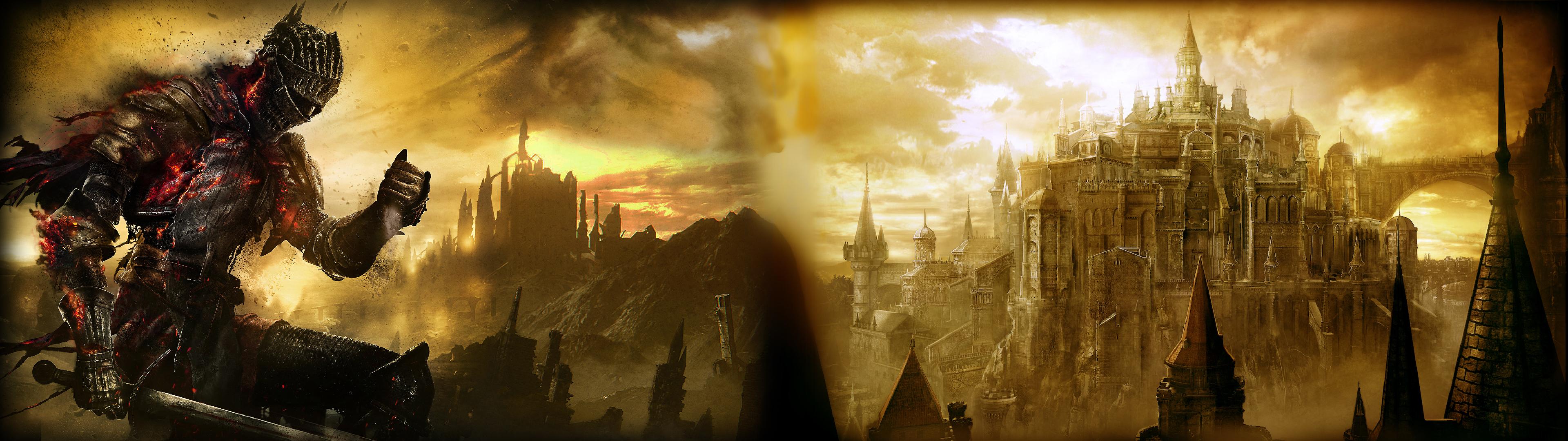 Dark Souls Dual Monitor Wallpapers - 4k, HD Dark Souls Dual Monitor