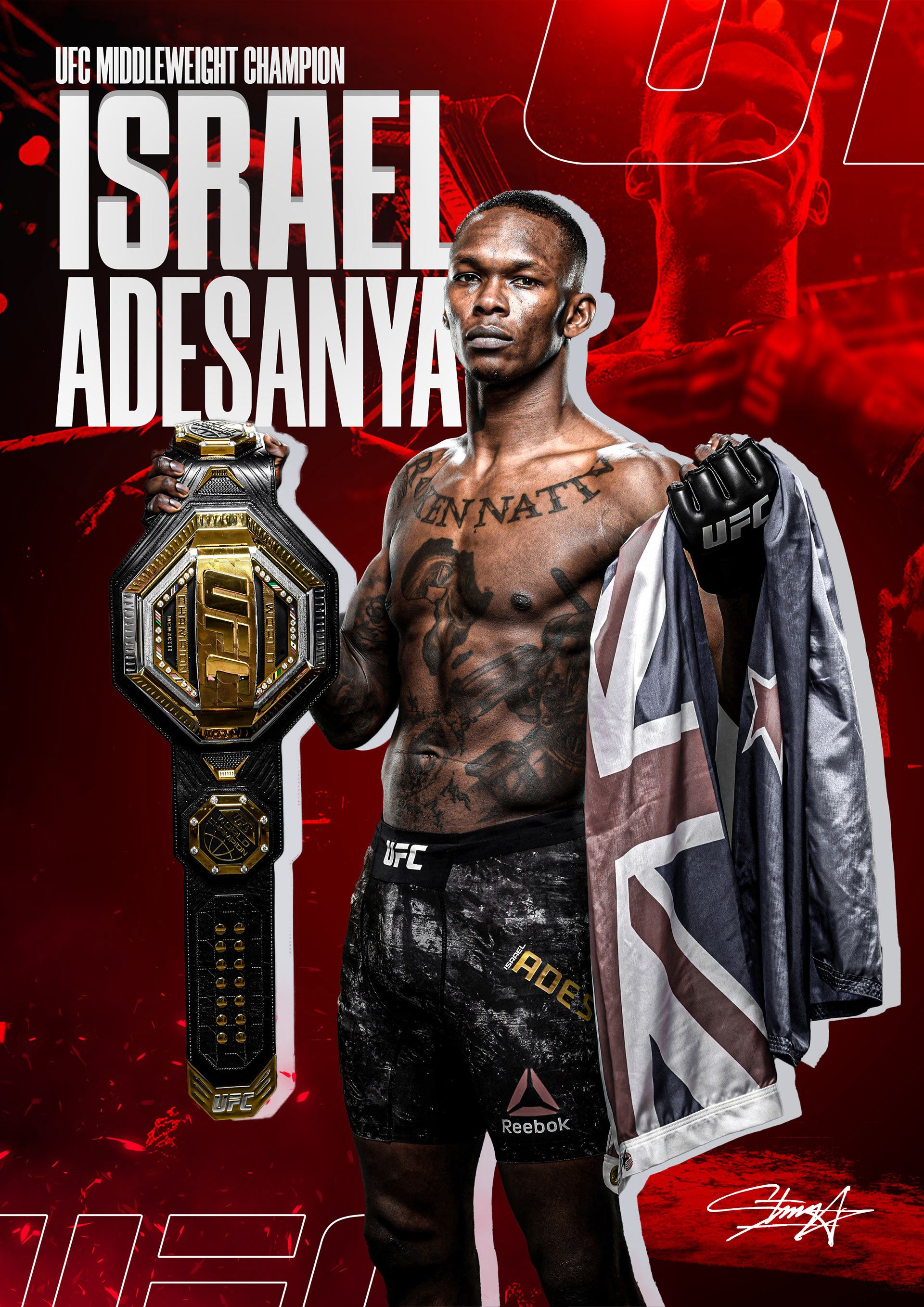 Israel Adesanya Wallpapers - 4k, HD Israel Adesanya Backgrounds On ...