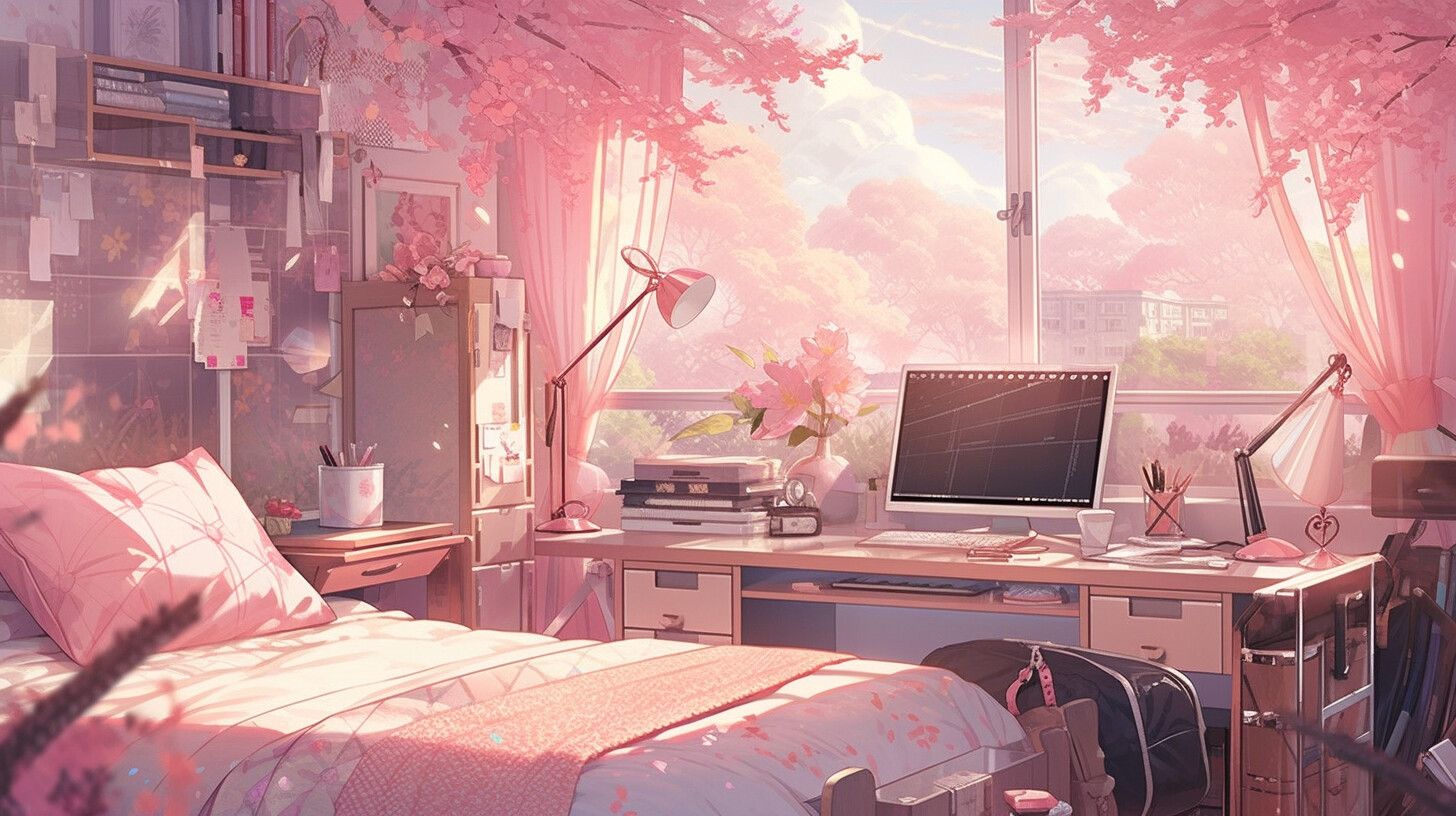 Pink Anime Wallpapers - 4k, HD Pink Anime Backgrounds on WallpaperBat