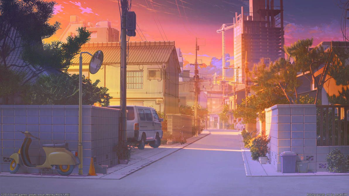 Anime Street Wallpapers - 4k, HD Anime Street Backgrounds on WallpaperBat