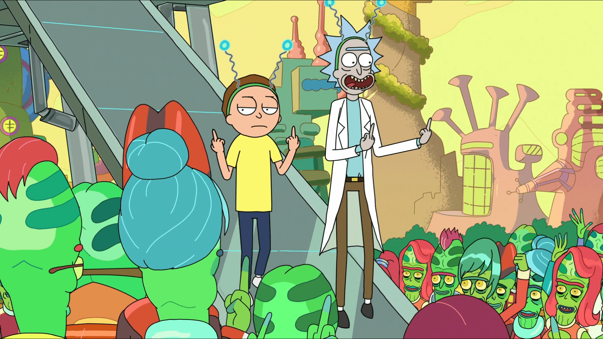 happiegolucky-pecky: rick and morty wallpaper HD