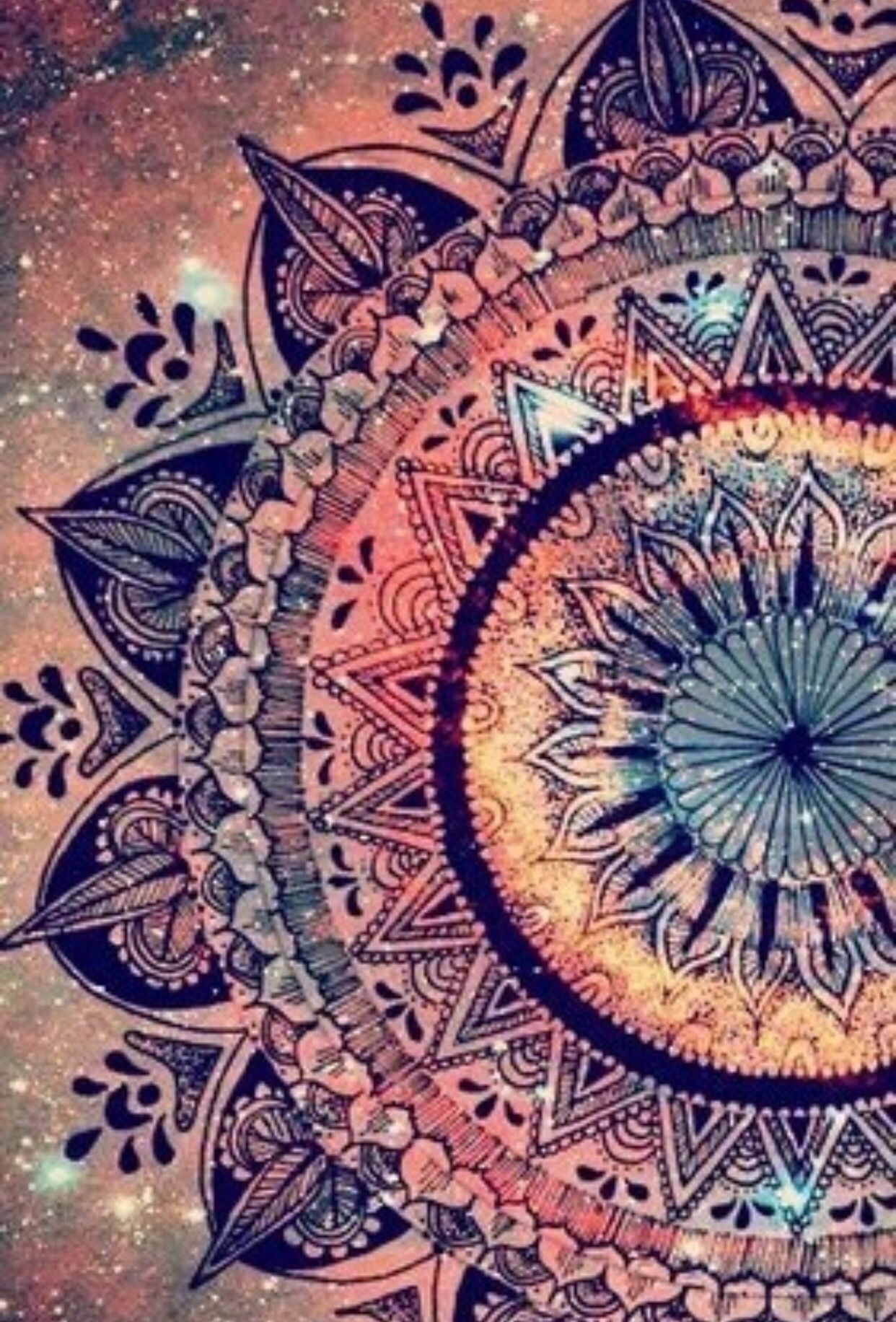 1242x1832 Boho background | Mandala, Iphone background Wallpaper