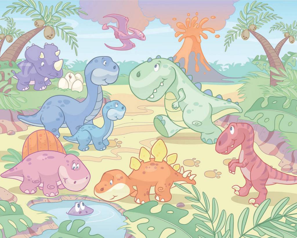 Kids Dinosaur Wallpapers - 4k, HD Kids Dinosaur Backgrounds on WallpaperBat