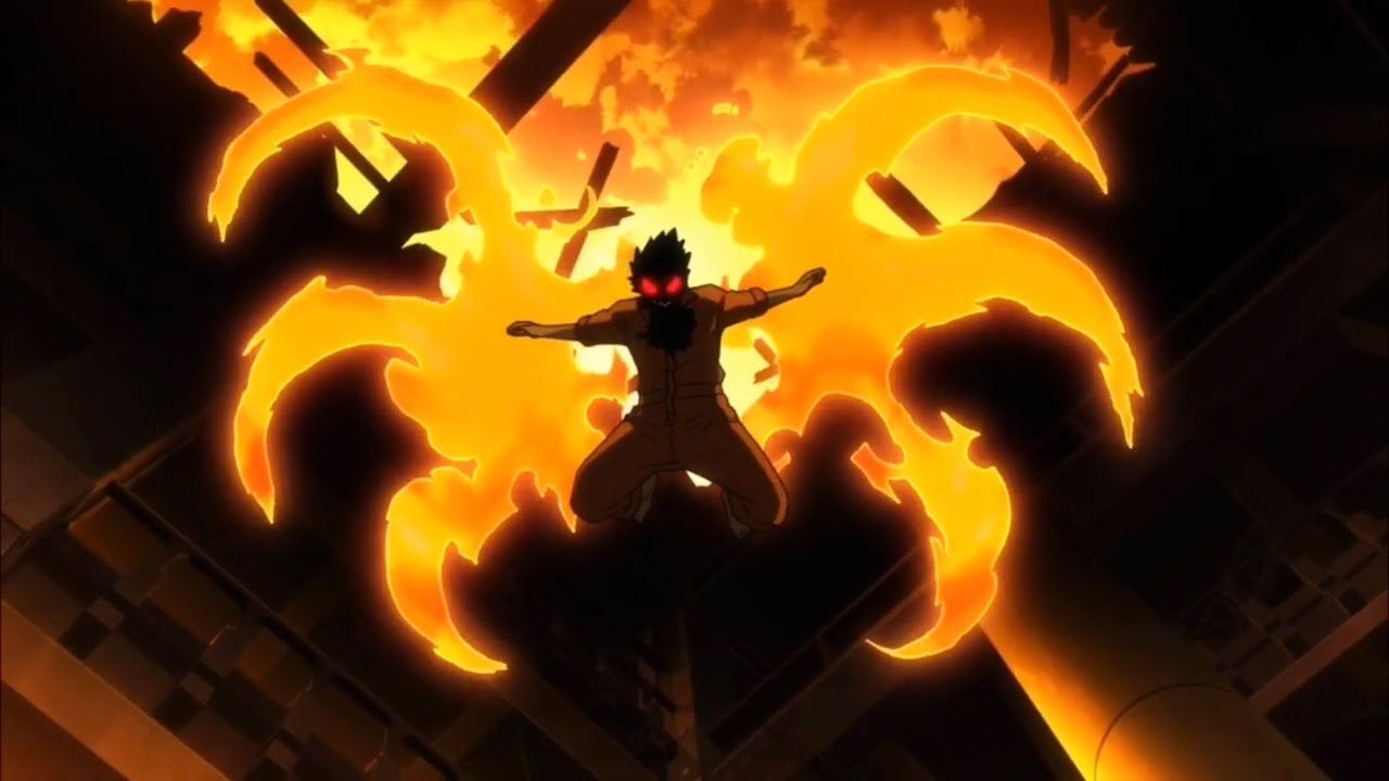 Shinra Kusakabe Fire Force Anime Art HD 4K Wallpaper #8.473