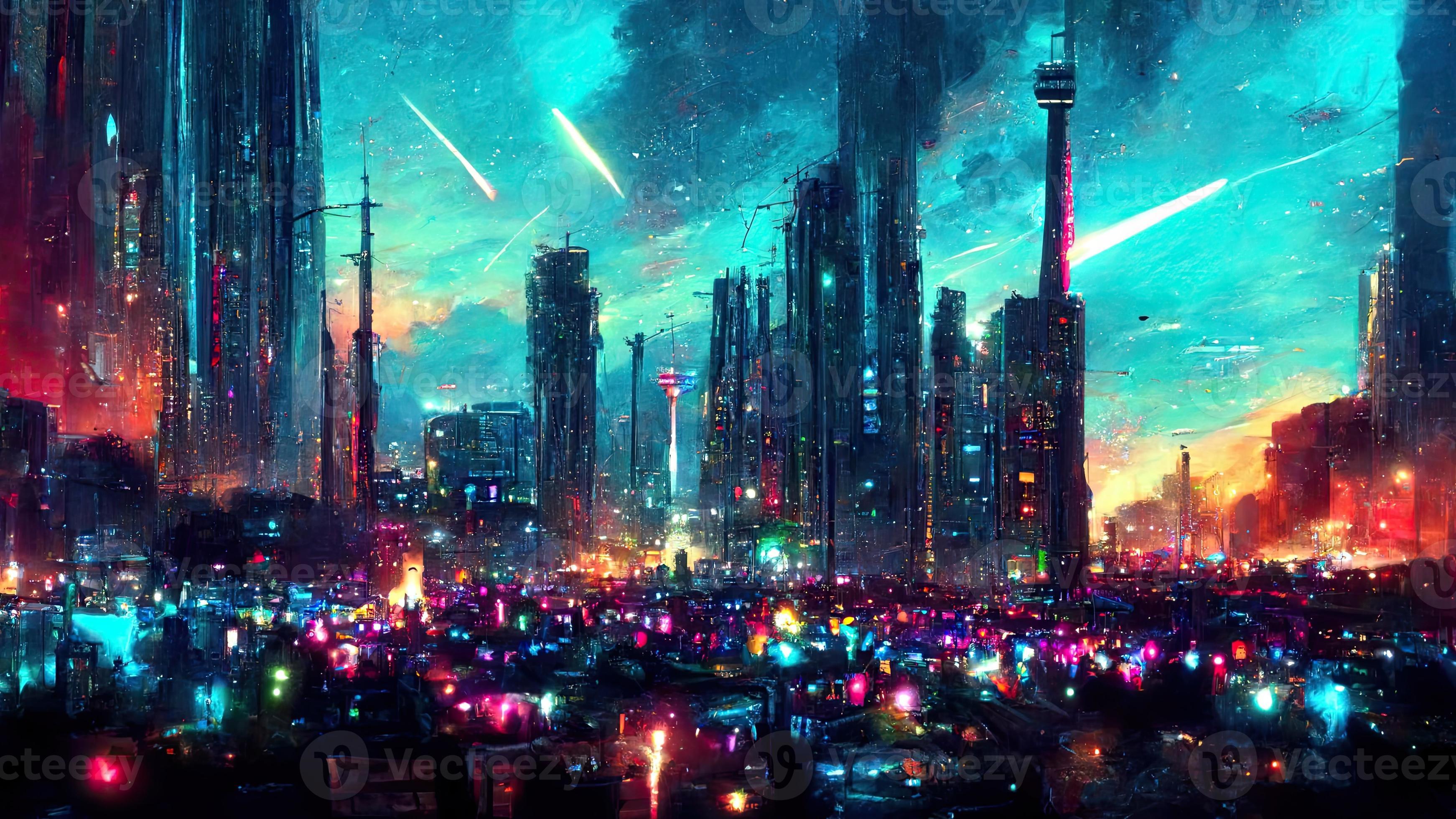 Cyberpunk City Wallpapers - 4k, HD Cyberpunk City Backgrounds on ...