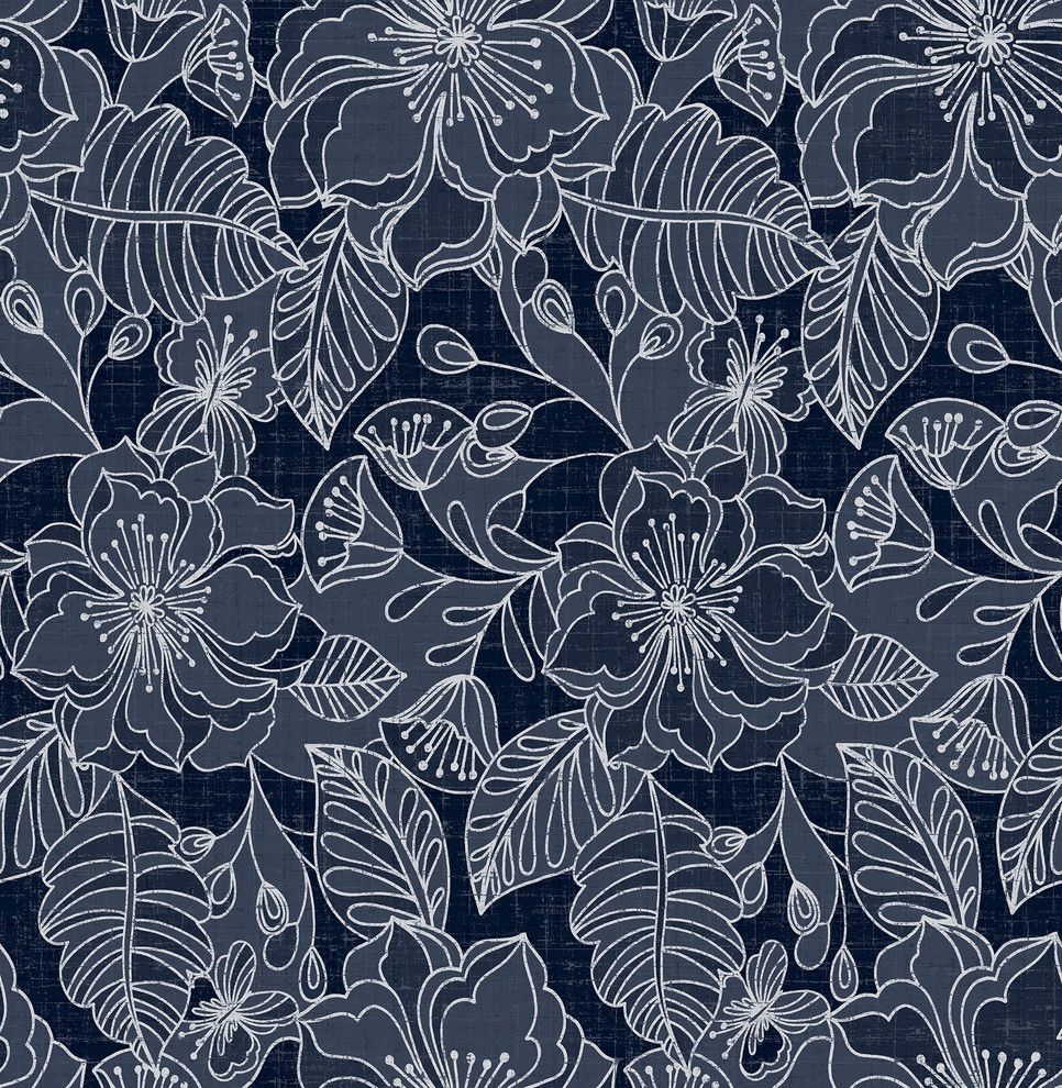 Navy Floral Wallpapers - 4k, HD Navy Floral Backgrounds on WallpaperBat