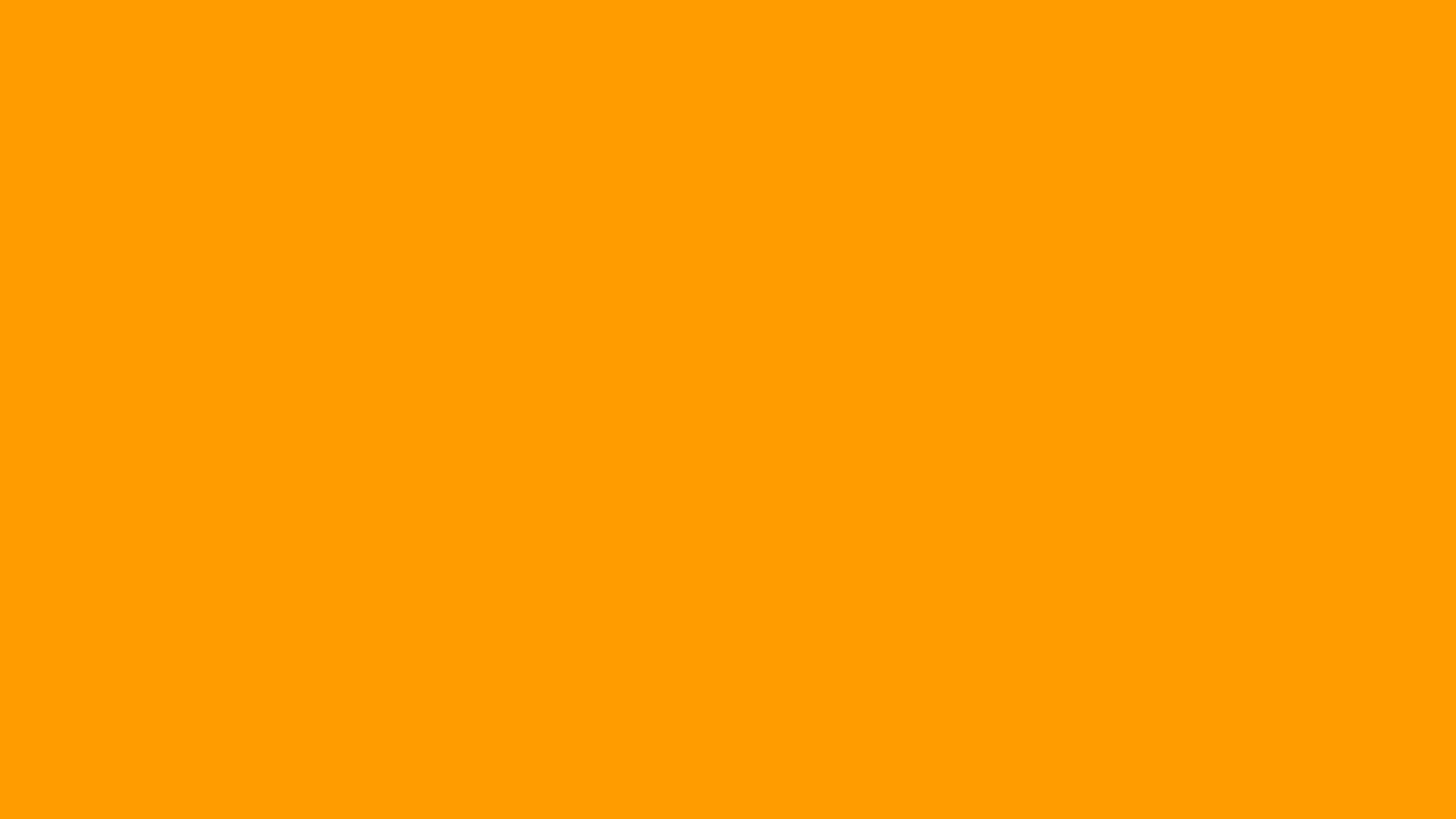 Orange screen