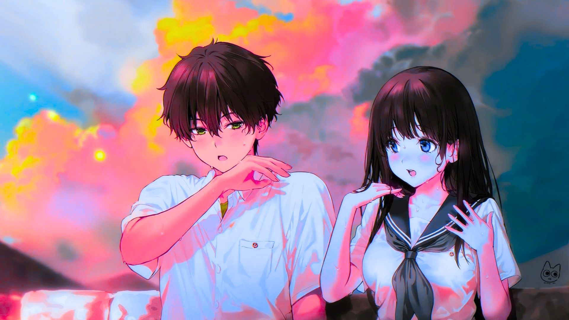 Anime Boy and Girl Wallpapers - 4k, HD Anime Boy and Girl Backgrounds ...