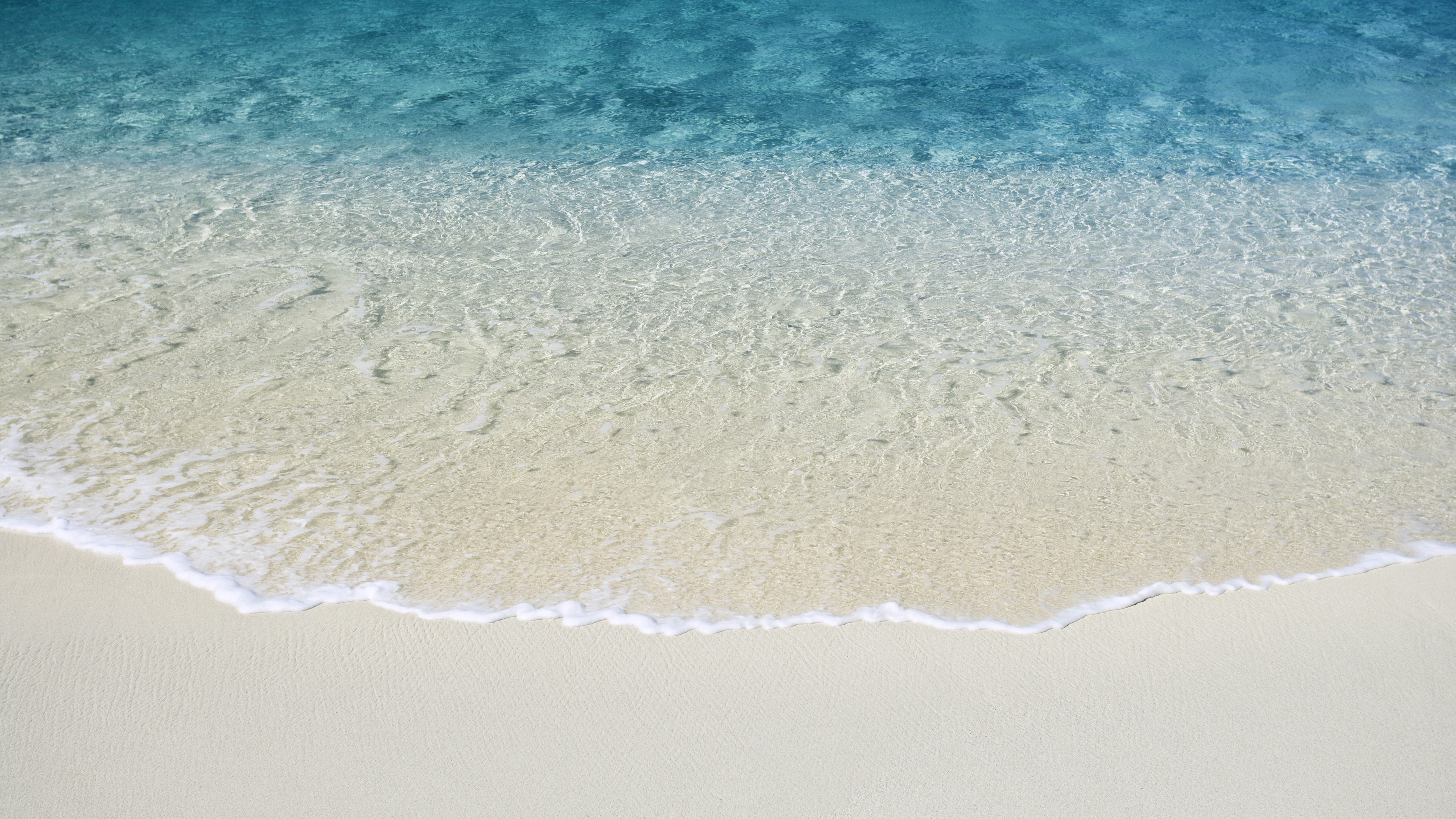 5120x2880 White sand beach HD wallpaper ... Wallpaper