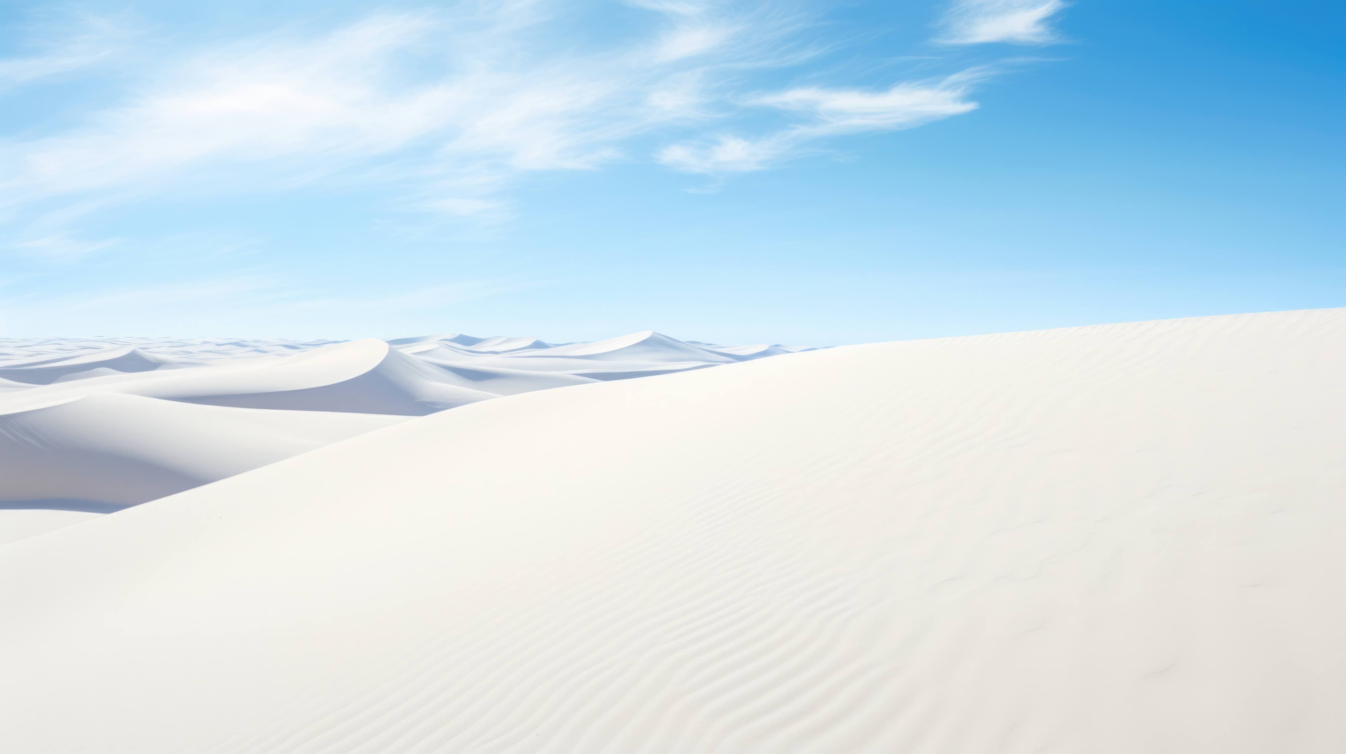 4368x2448 Infinite white sands, stretching across ... Wallpaper