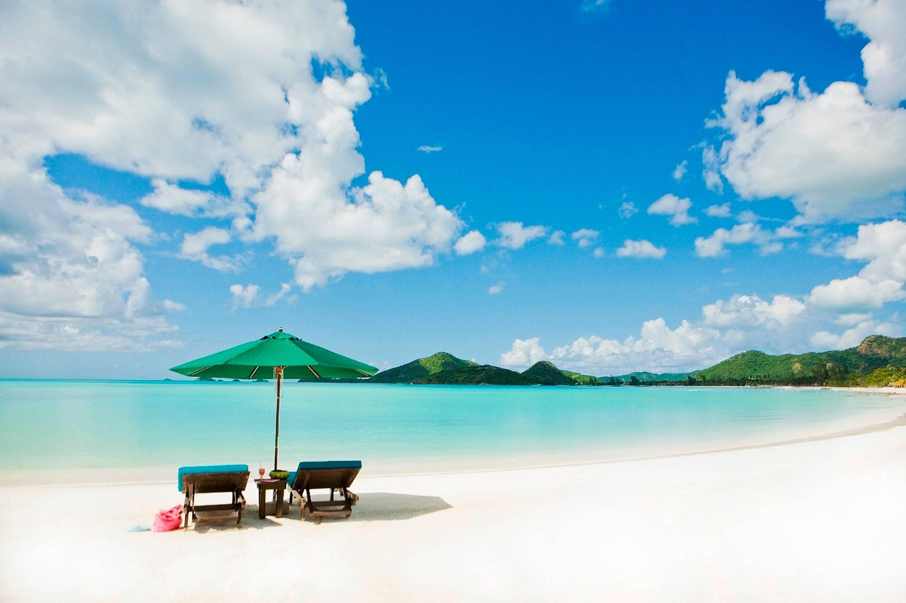 3000x1999 White Sand Beach Wallpapers - Wallpaper ... Wallpaper