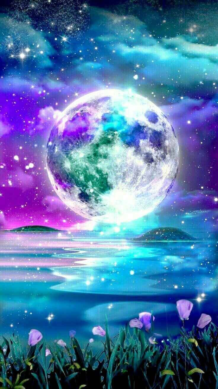 Galaxy Moon Wallpapers - 4k, HD Galaxy Moon Backgrounds on WallpaperBat