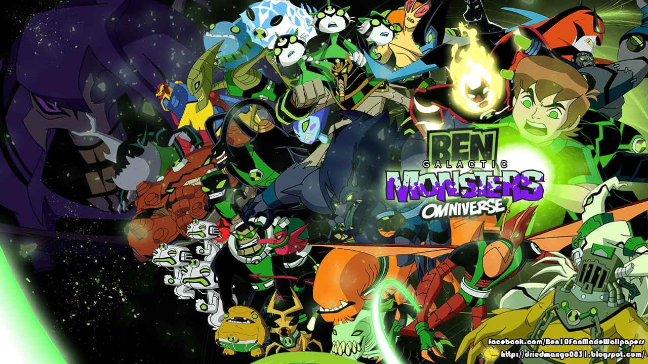 1280x720 Dried Mango: Ben 10 Omniverse Galactic Monsters Wallpaper Wallpaper