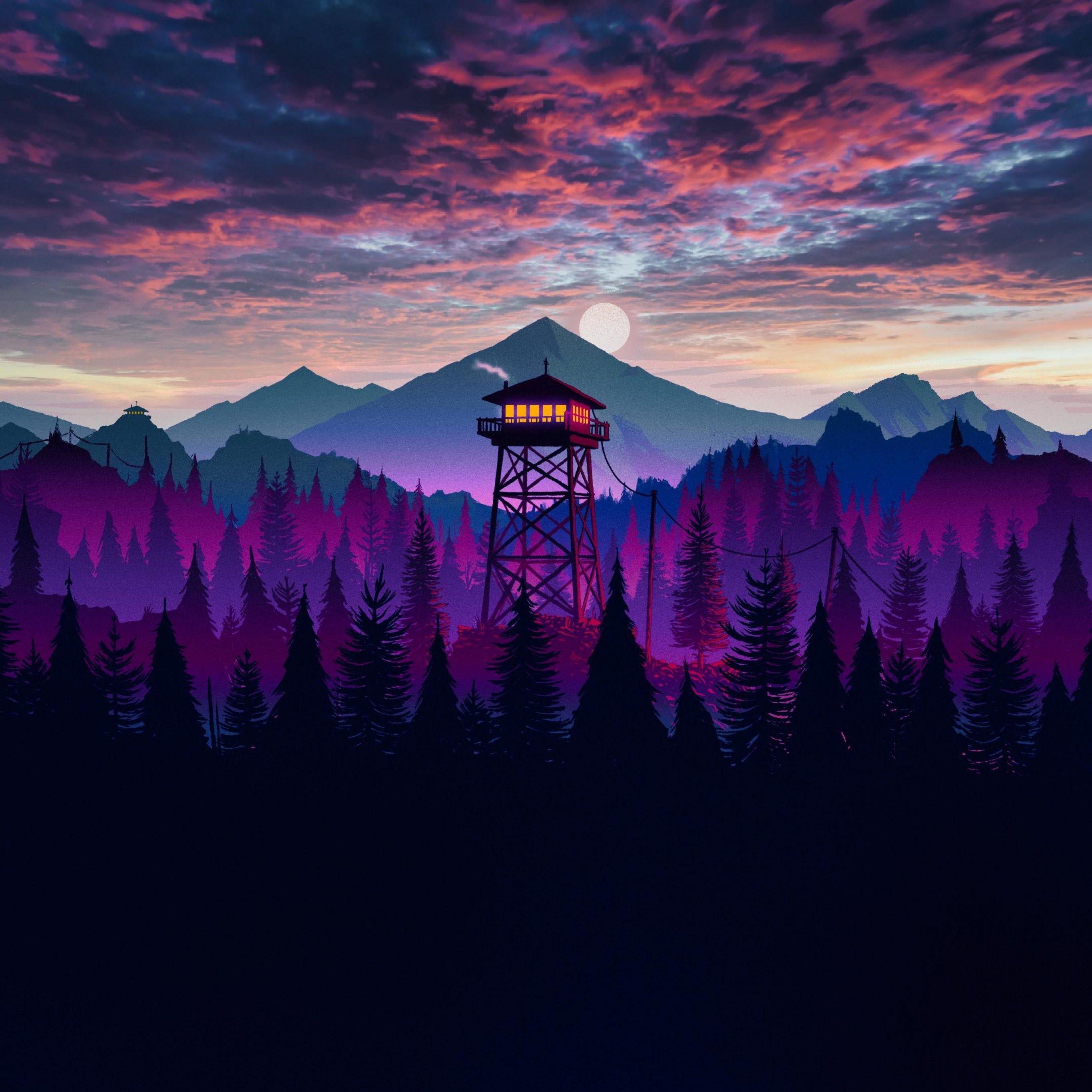 Firewatch wallpaper